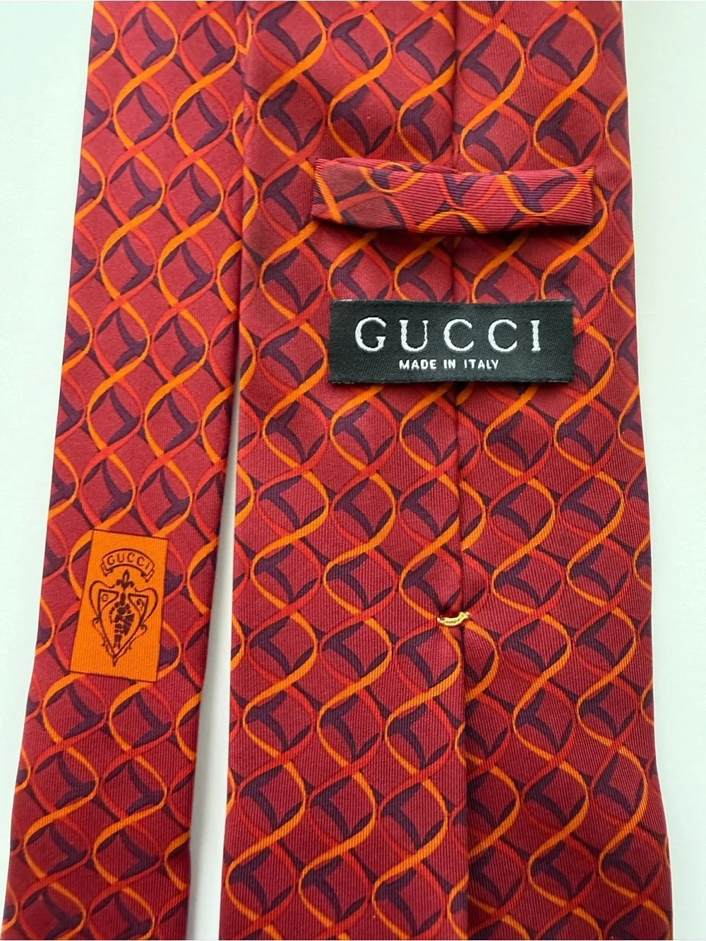 Gucci 100% silk tie